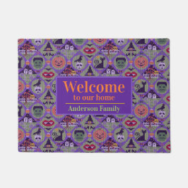 Niedlich Halloween Fußmatte