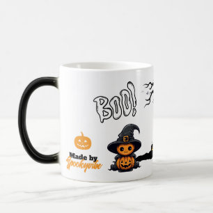 Niedlich Halloween Hexenkürbis Spooky Boo Spuk Verwandlungstasse