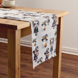 Niedlich Halloween Kurzer Tischläufer