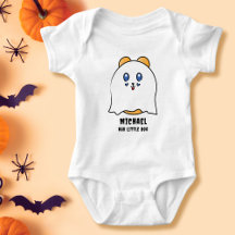Niedlich Halloween Little Boo Ghost Personalisiert