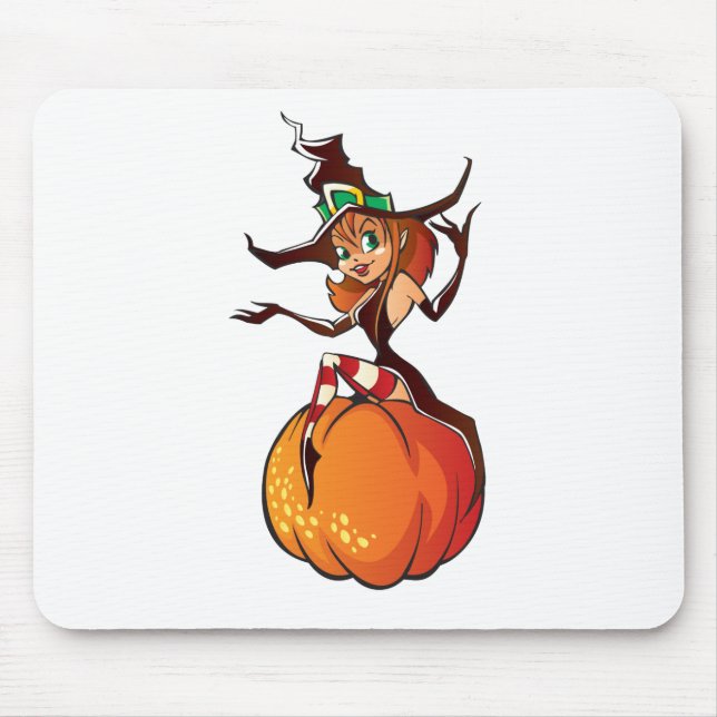 Niedlich Halloween Mousepad (Vorne)