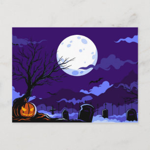 Niedlich Halloween Postkarte