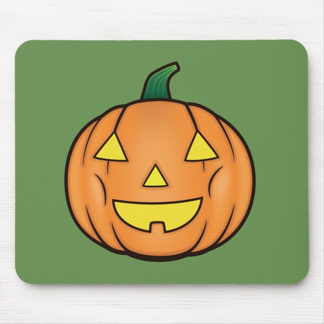 Niedlich Halloween Pumpkin Mousepad (Vorne)