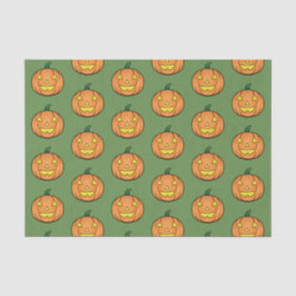 Niedlich Halloween Pumpkin Seidenpapier