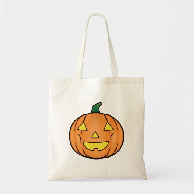 Niedlich Halloween Pumpkin Tragetasche (Vorne)