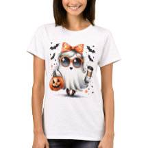 Niedlich Halloween Sassy Ghost