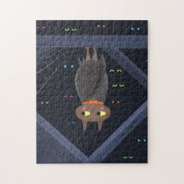 Niedlich Halloween Vampire Bat Puzzle