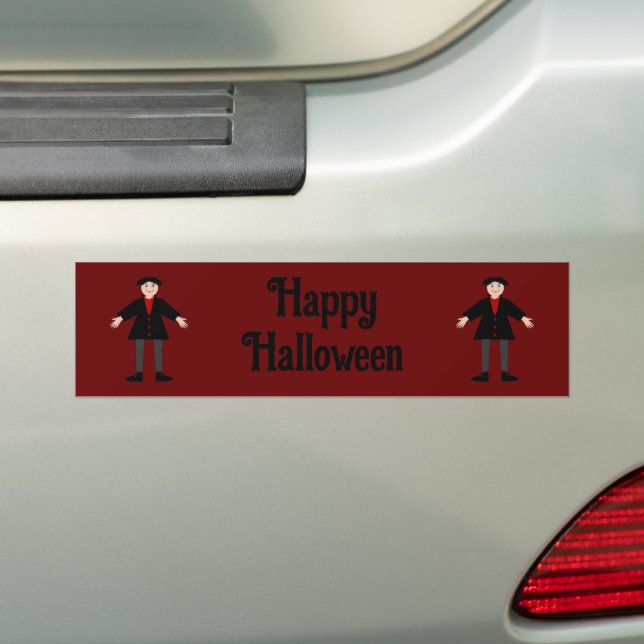 Niedlich Halloween Vampire Custom Autoaufkleber (Auf Auto)
