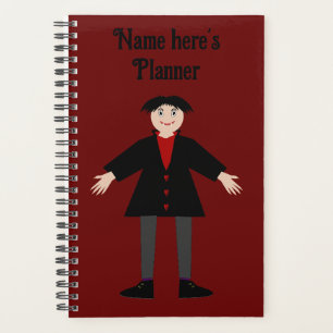Niedlich Halloween Vampire Custom Planer