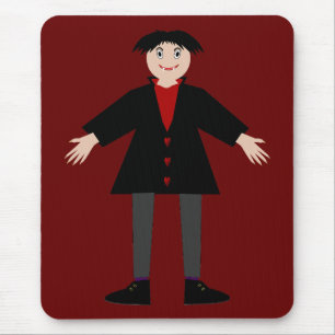 Niedlich Halloween Vampire Mousepad