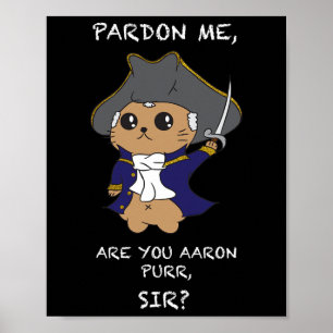 Niedlich Hamilton Cat Poster