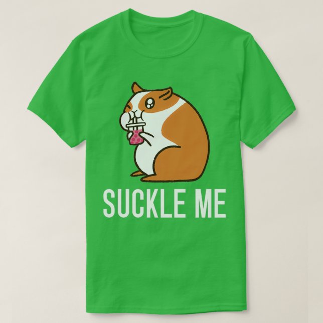 Niedlich Hamster Funny Hamster Suckle Me T-Shirt (Design vorne)