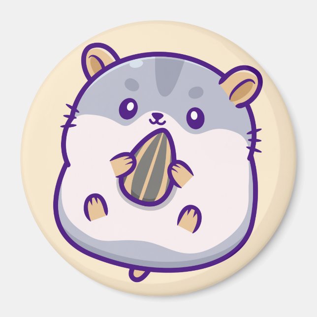 Niedlich Hamster Magnet (Vorne)