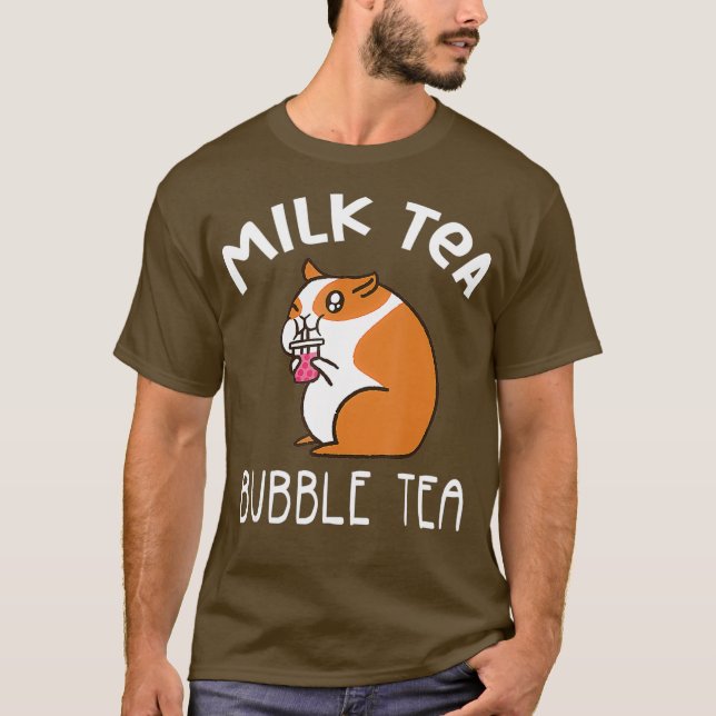 Niedlich Hamster Milk Tea Bubble Tee (Vorderseite)