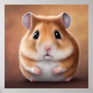 Niedlich Hamster Poster