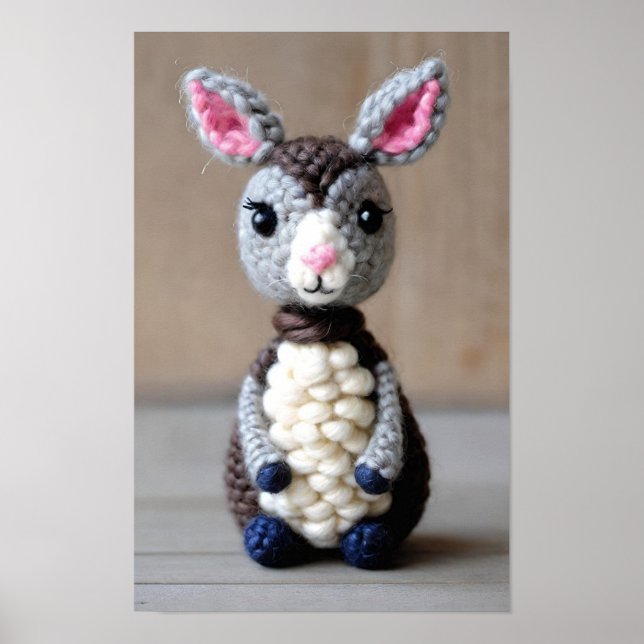 Niedlich Handmade Amigurumi Poster (Vorne)