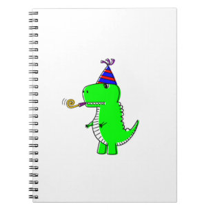 Niedlich Happy Birthday Dinosaur Notizblock
