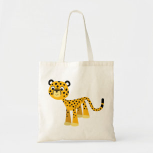 Niedlich Happy Cartoon Cheetah Bag Tragetasche