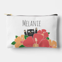 Niedlich Happy Cat Spring Blumen Personalisiert