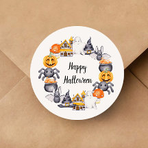 Niedlich Happy Halloween Illustration