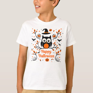 Niedlich Happy Halloween T-Shirt