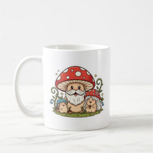 Niedlich Happy Mushroom Family Classic Tasse
