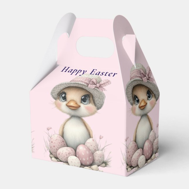 Niedlich Happy Oaster Duckling Eggs Geschenkschachtel (Vorderseite)