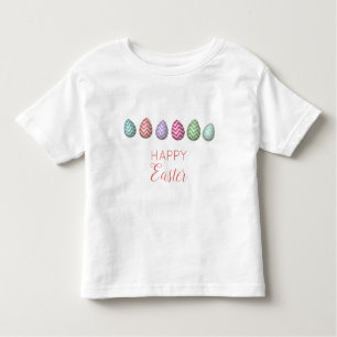 Niedlich Happy Oaster Egg Pastellfarben Kleinkind T-shirt