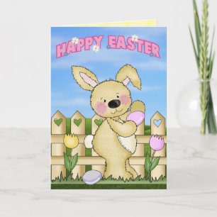 Niedlich Happy Oaster Feiertagskarte