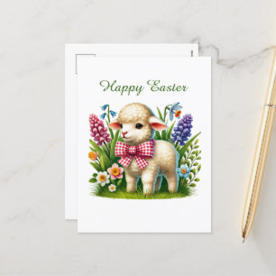 Niedlich Happy Oaster Feiertagspostkarte