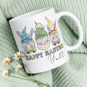 Niedlich Happy Oaster Y'all Gnomes Personalisierte Kaffeetasse