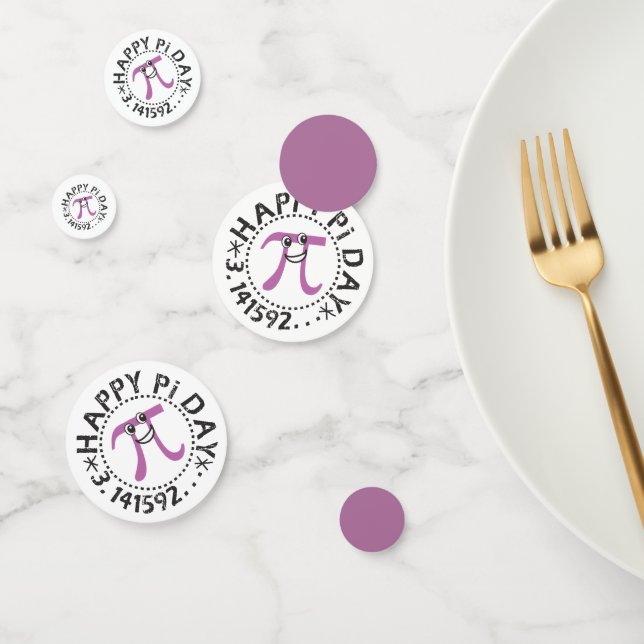 Niedlich Happy Pi Day © Party Supplies Konfetti (Gruppe)
