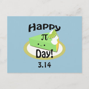 Niedlich Happy Pi Day Postkarte