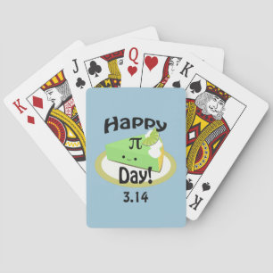 Niedlich Happy Pi Day Spielkarten