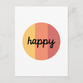 Niedlich Happy Postcard Postkarte
