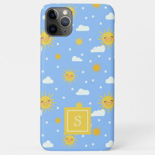 Niedlich Happy Sunshine Sky Muster Case-Mate iPhone Hülle