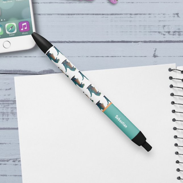 Niedlich Happy T-Rex Tyrannosaurus Rex Dinosaur Kugelschreiber (Von Creator hochgeladen)