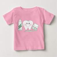 Niedlich Happy Tooth Toddler T - Shirt