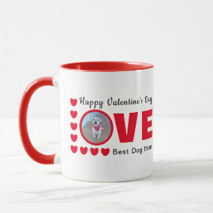 Niedlich Happy Valentines Day Hunde Mama Liebe Her Tasse