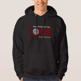 Niedlich Happy Valentines Day Hunde Vater Liebe He Hoodie