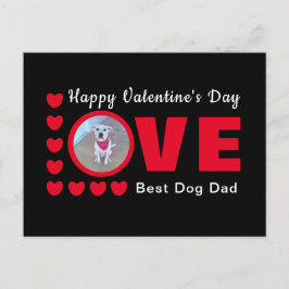 Niedlich Happy Valentines Day Hunde Vater Liebe He Postkarte