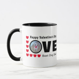 Niedlich Happy Valentines Day Hunde Vater Liebe He Tasse