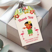 Niedlich Hawaiian Hula Girl Luau Geburtstagsparty 