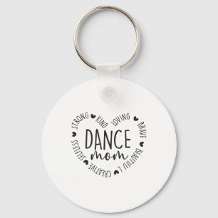 Niedlich Heart Dance Mama Proud Dancer Mommy Danci Schlüsselanhänger
