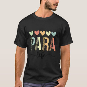Niedlich Heart Paradies Paraprofessional Scho T-Shirt
