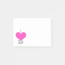Niedlich Heart Sticky Notes