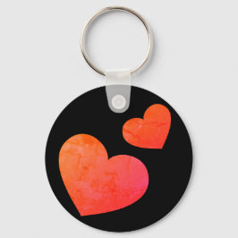 Niedlich Hearts Emoji Schlüsselanhänger