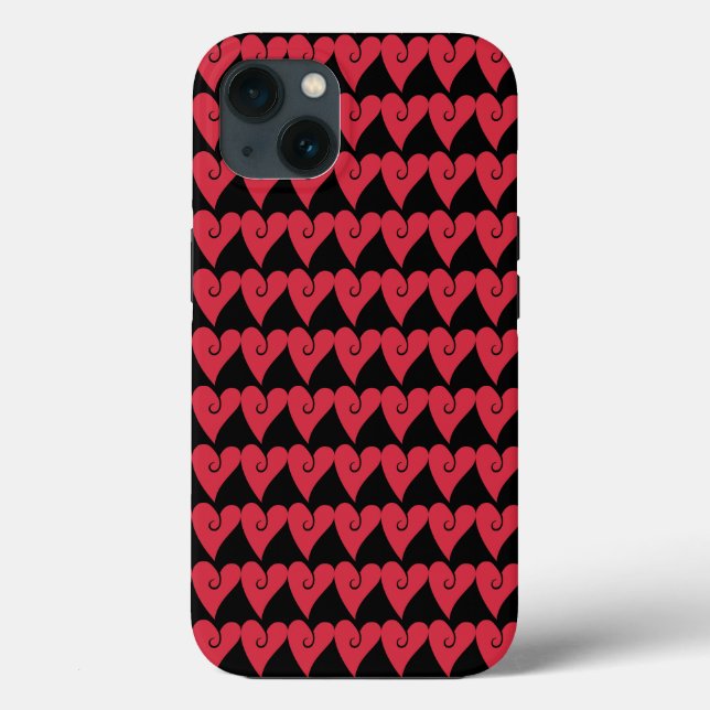 Niedlich Hearts Phone Case (Rückseite)