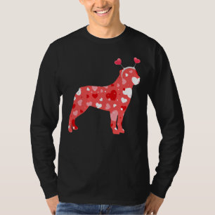 Niedlich Hearts Rottweiler Dog Puppy Lover T-Shirt