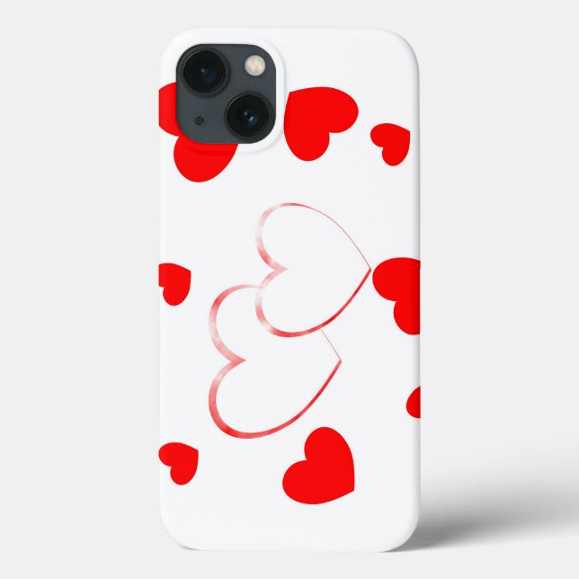 Niedlich Hearts - schöne Girls Case-Mate iPhone Hülle (Rückseite)